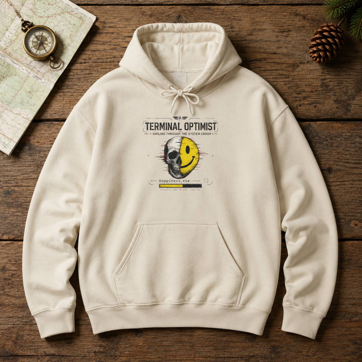 Cyberpunk Hoodie for Coders and Glitch Streetwear