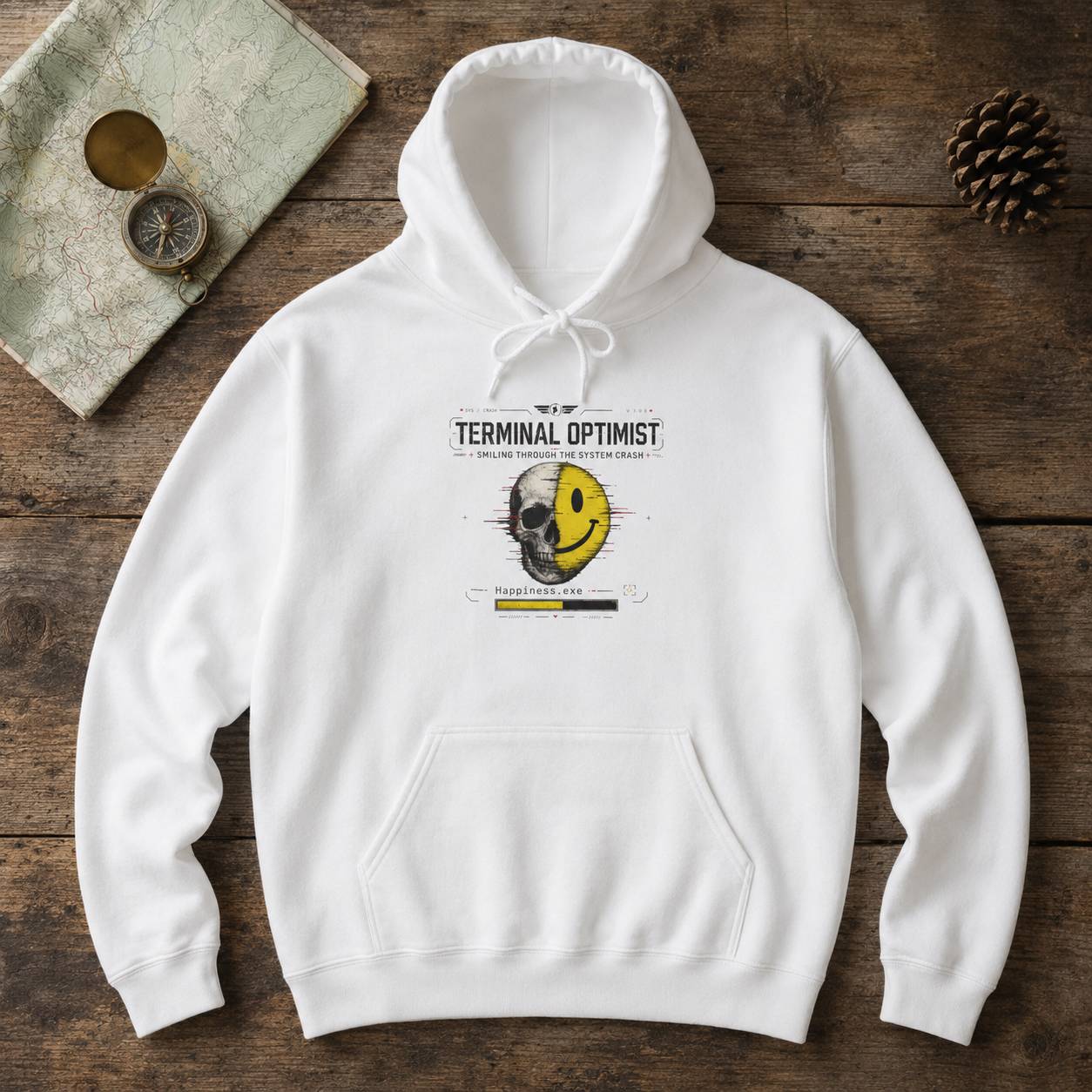 Cyberpunk Hoodie for Coders and Glitch Streetwear
