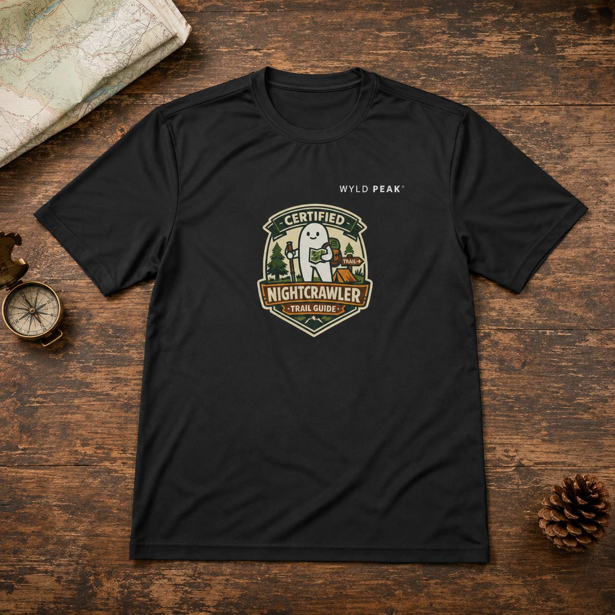 Fresno Nightcrawler Trail Guide Performance Tee