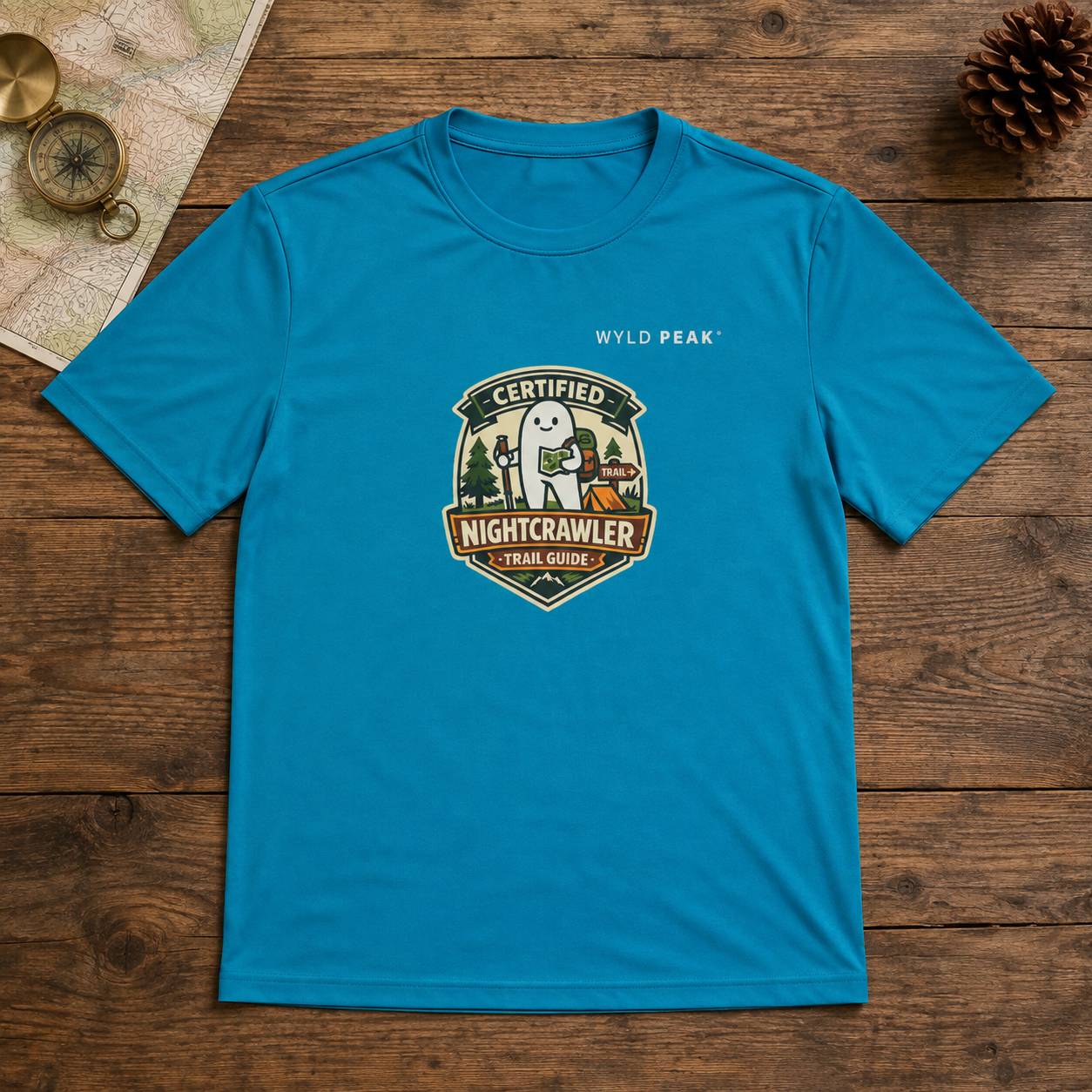 Fresno Nightcrawler Trail Guide Performance Tee