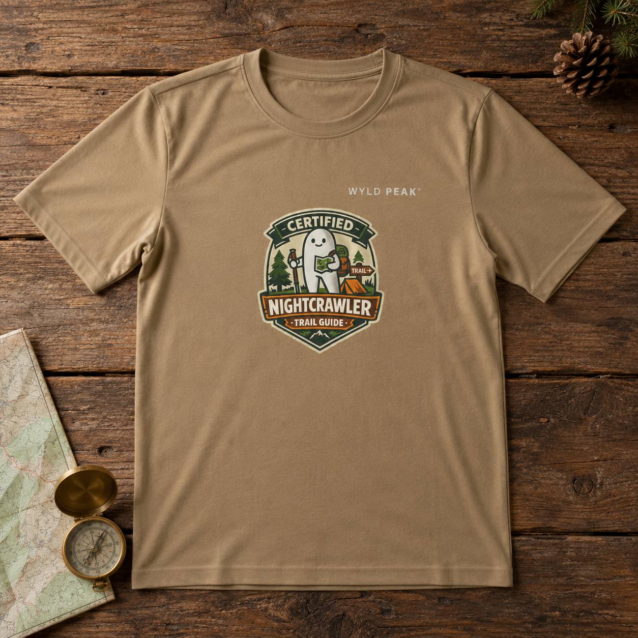 Fresno Nightcrawler Trail Guide Performance Tee
