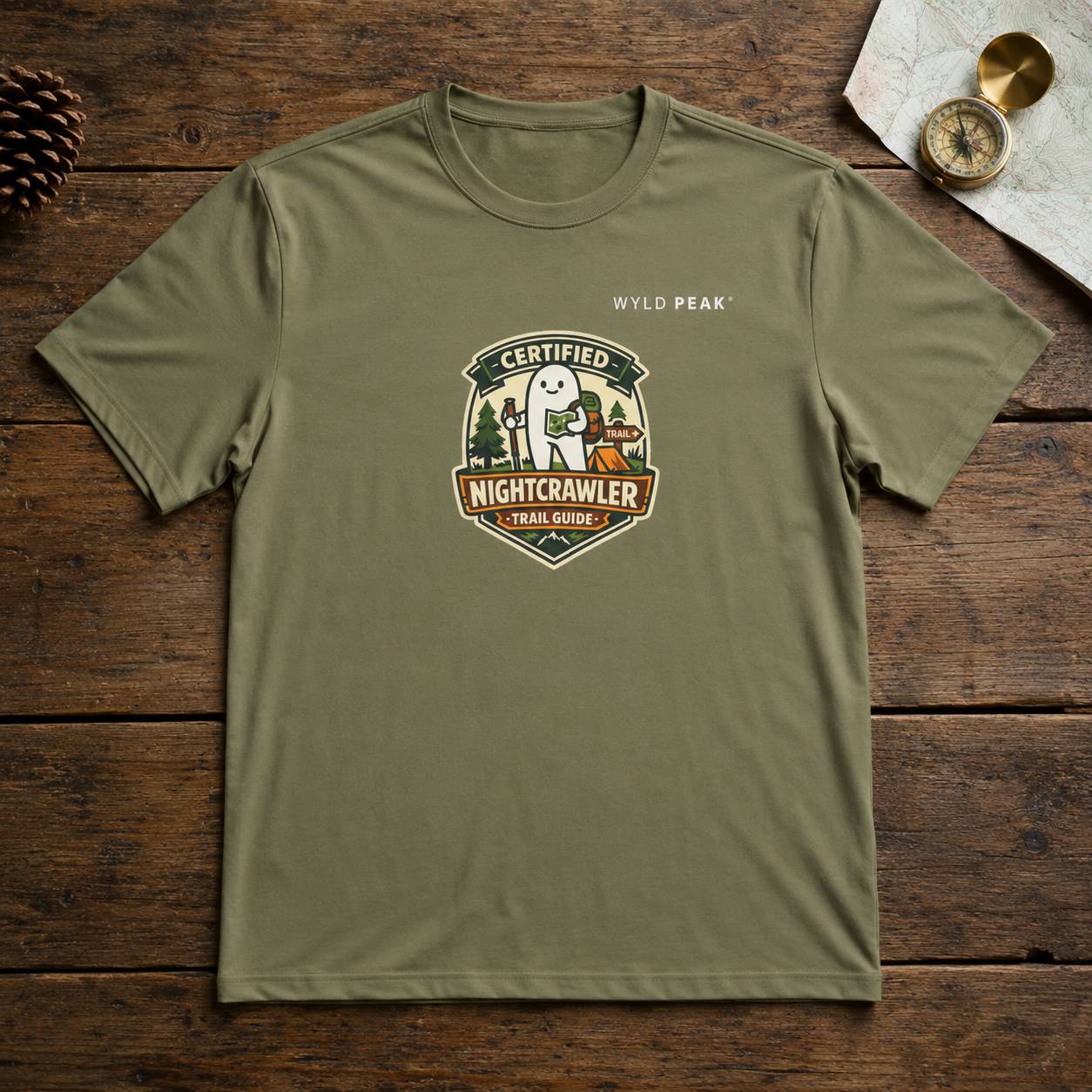 Fresno Nightcrawler Trail Guide Performance Tee
