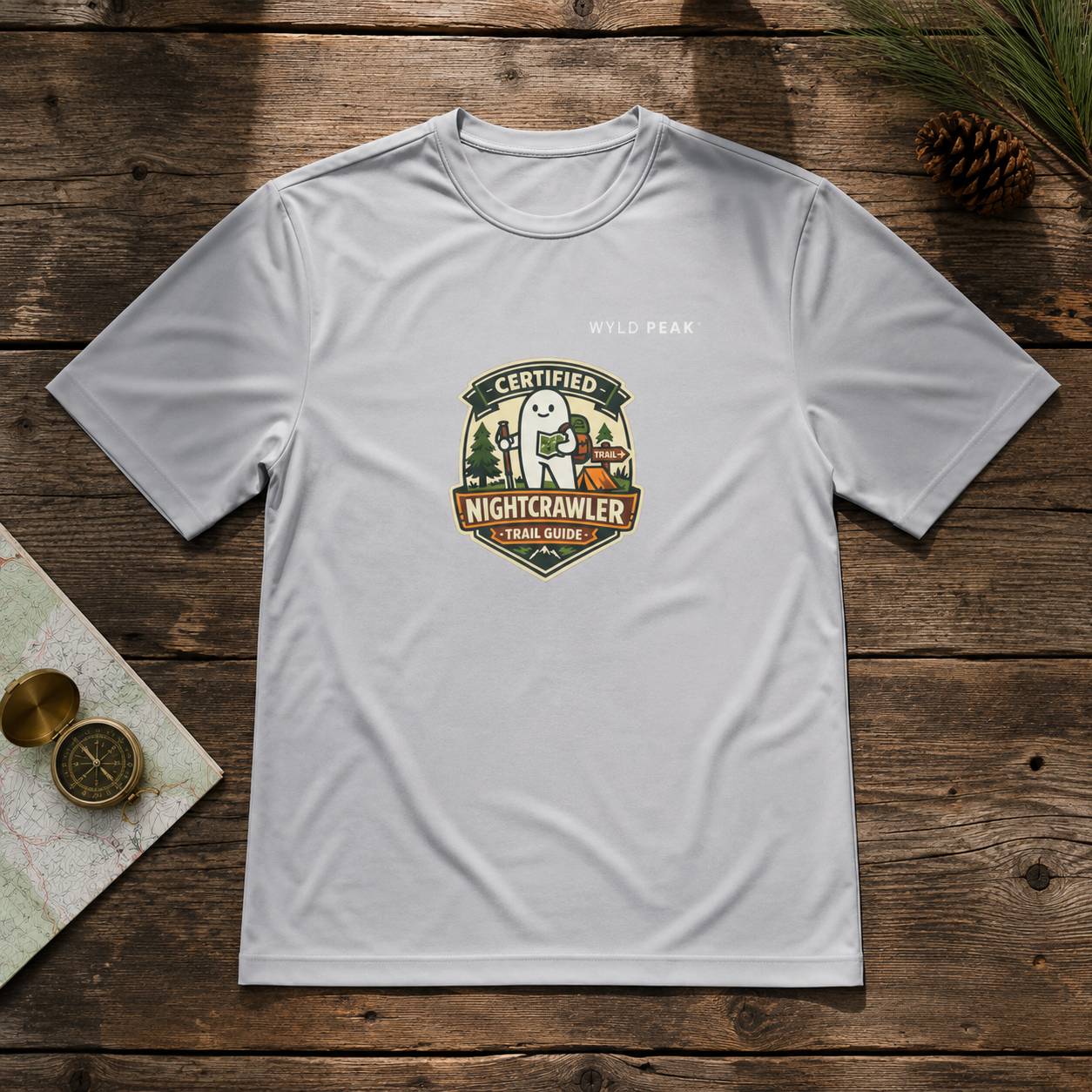 Fresno Nightcrawler Trail Guide Performance Tee