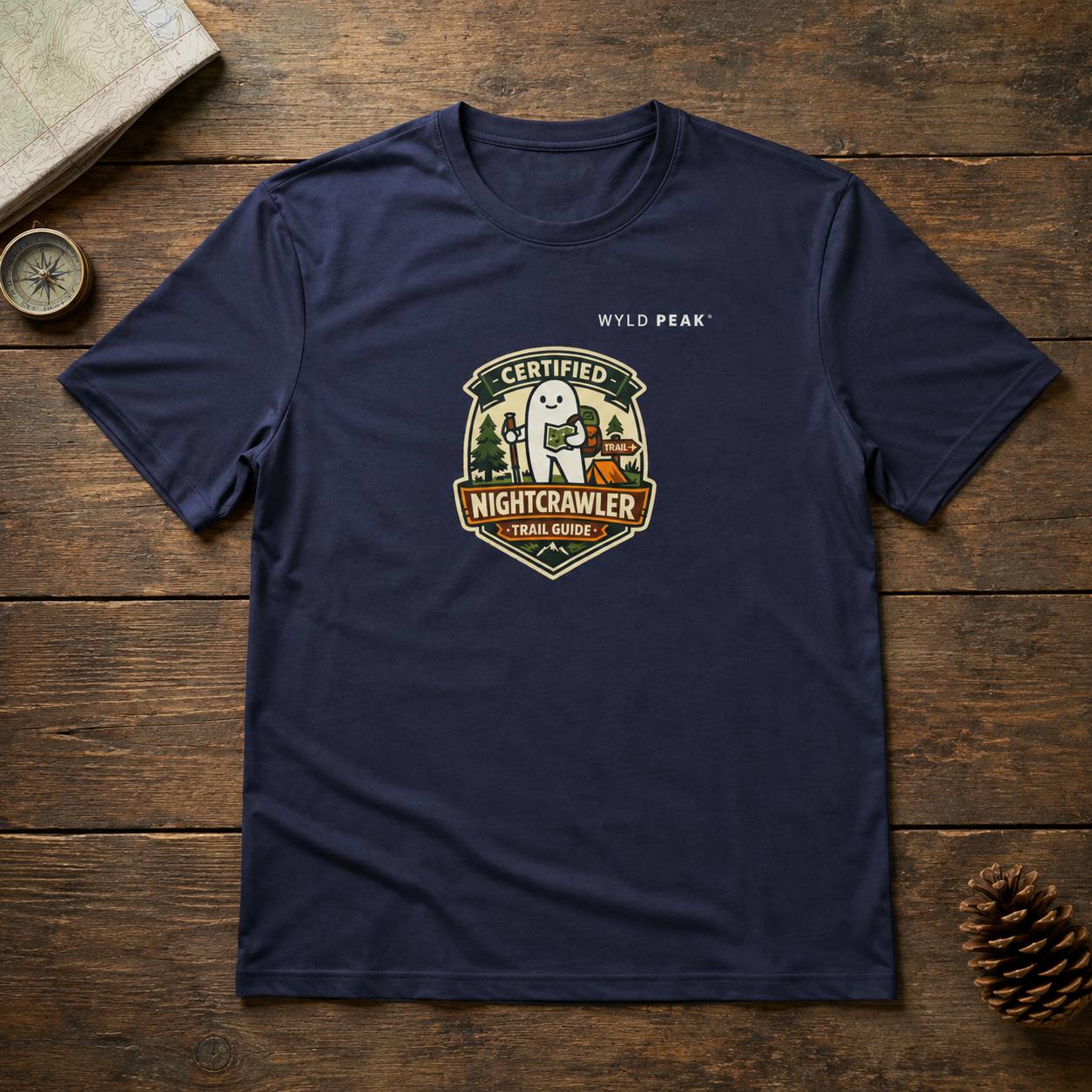 Fresno Nightcrawler Trail Guide Performance Tee