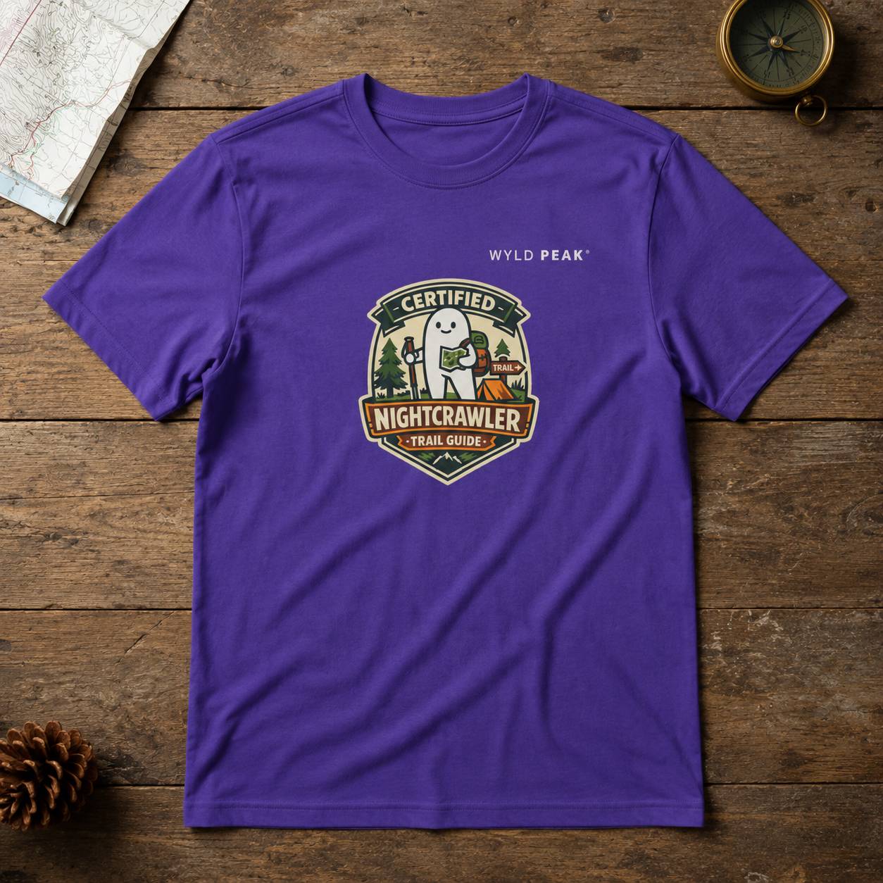 Fresno Nightcrawler Trail Guide Performance Tee