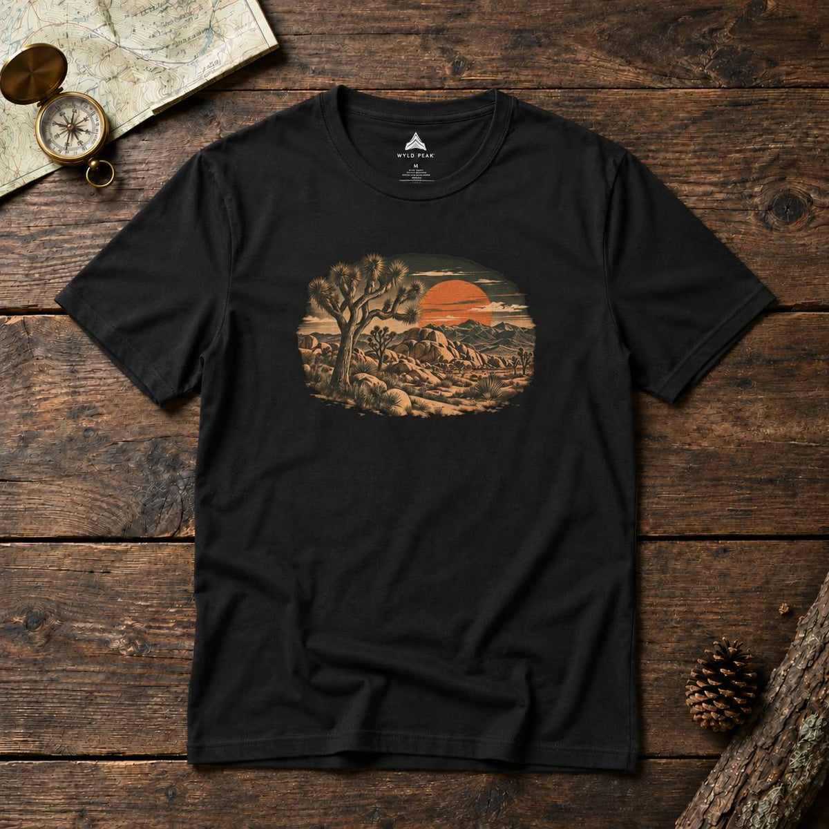 Joshua Tree National Park Desert Sunset T-Shirt
