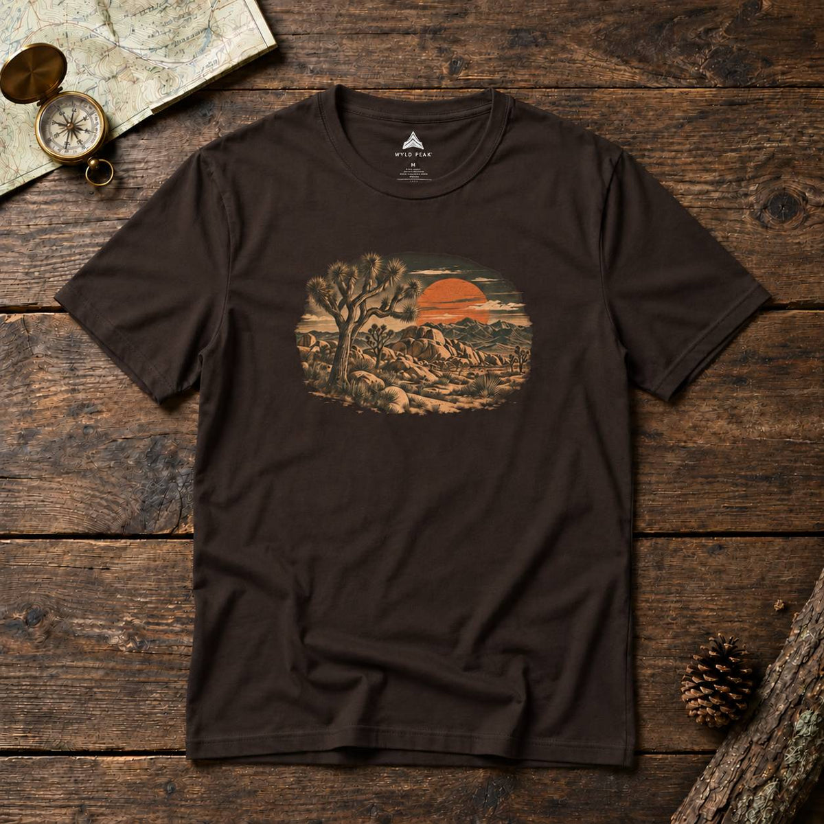 Joshua Tree National Park Desert Sunset T-Shirt