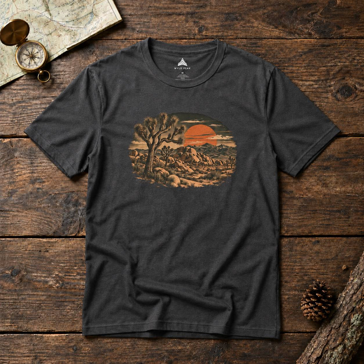 Joshua Tree National Park Desert Sunset T-Shirt