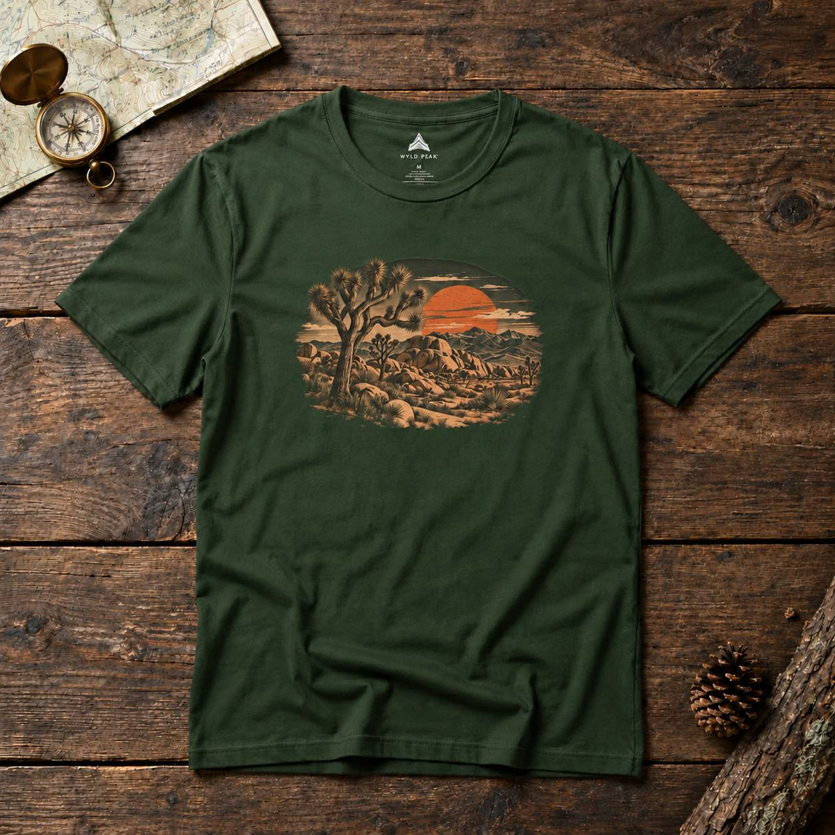 Joshua Tree National Park Desert Sunset T-Shirt