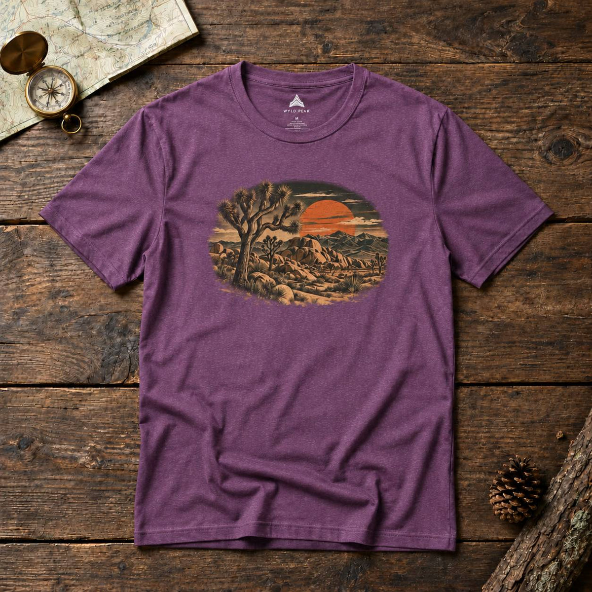 Joshua Tree National Park Desert Sunset T-Shirt