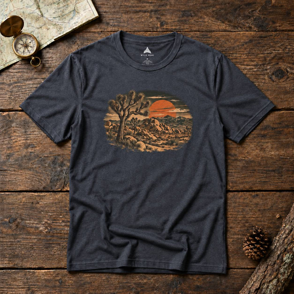 Joshua Tree National Park Desert Sunset T-Shirt