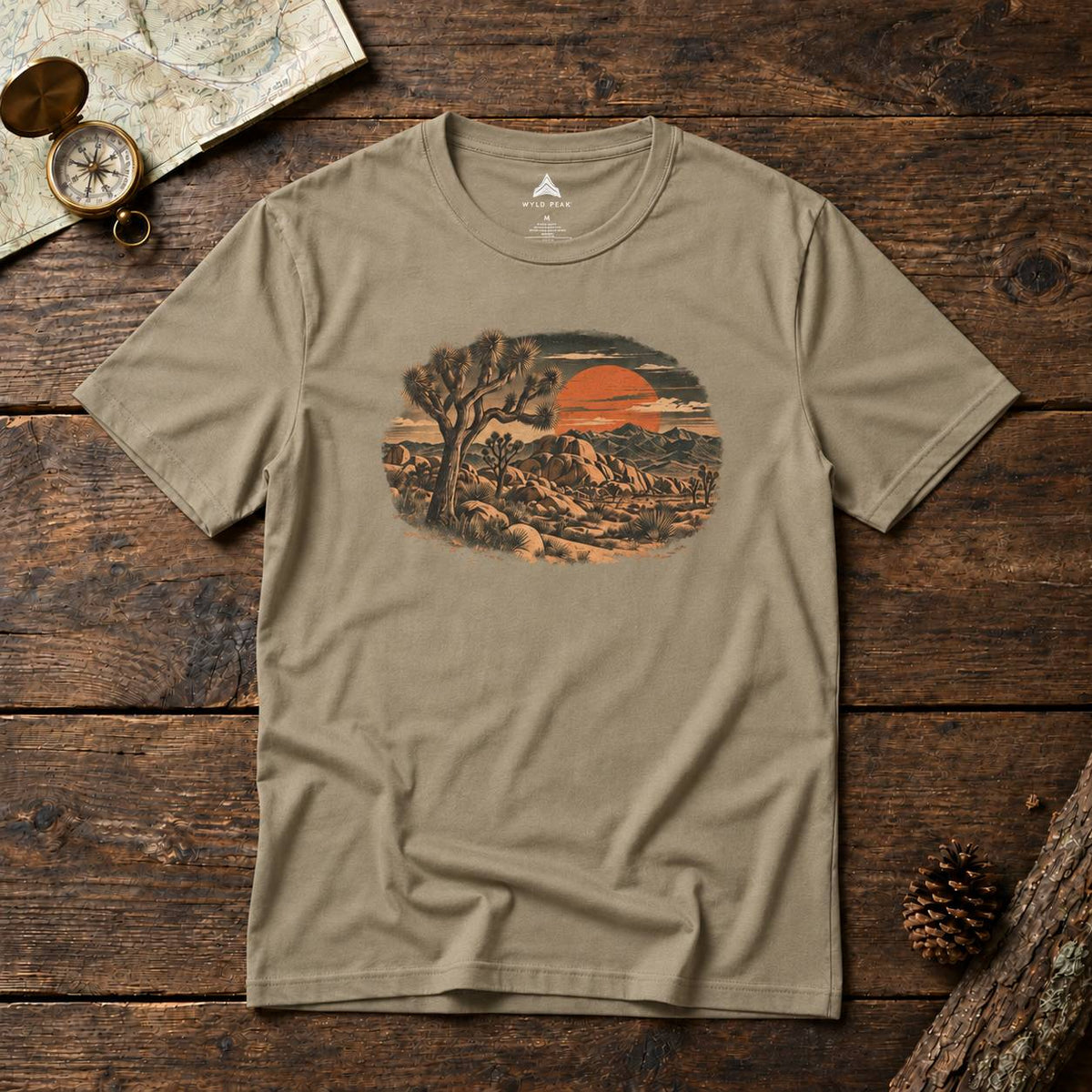 Joshua Tree National Park Desert Sunset T-Shirt