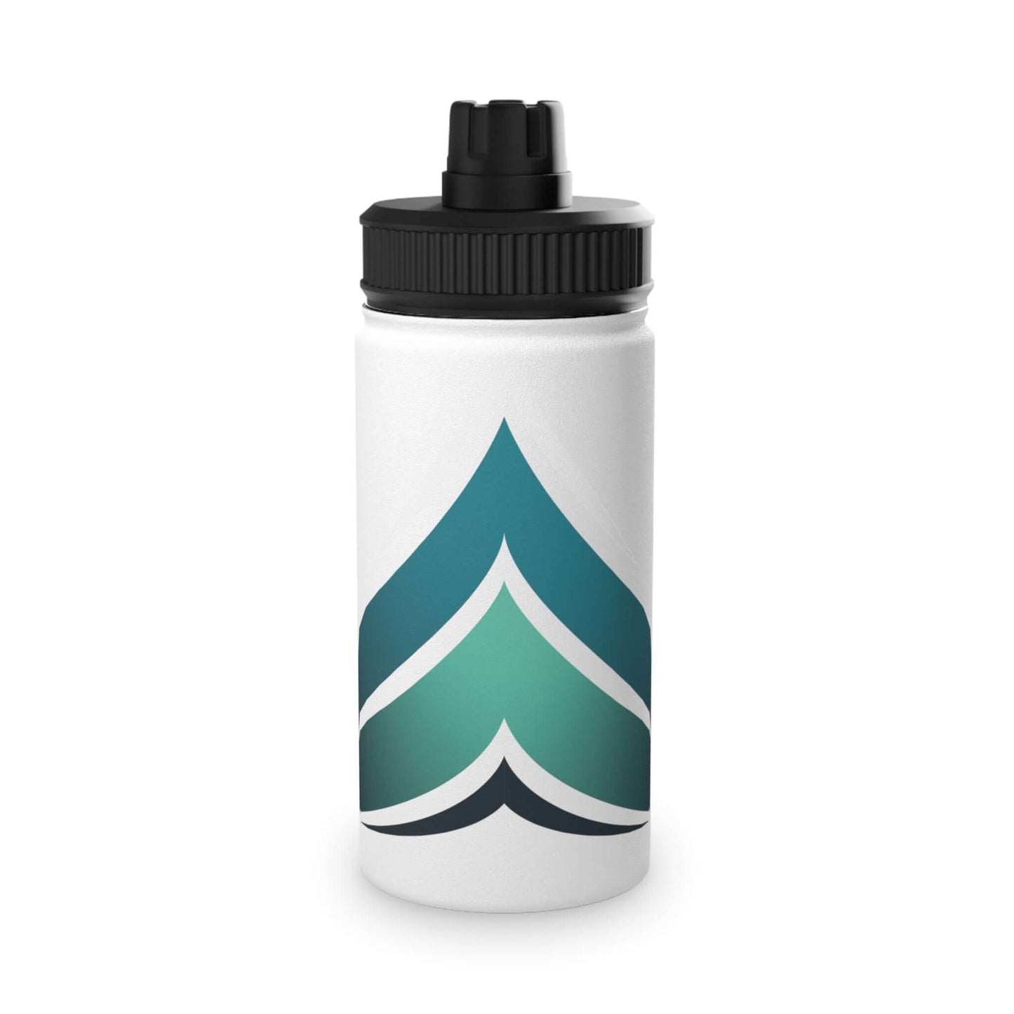 Eco-friendly insulated water bottle, perfect for hiking, camping, and cycling, keeps drinks cold for 18 hours