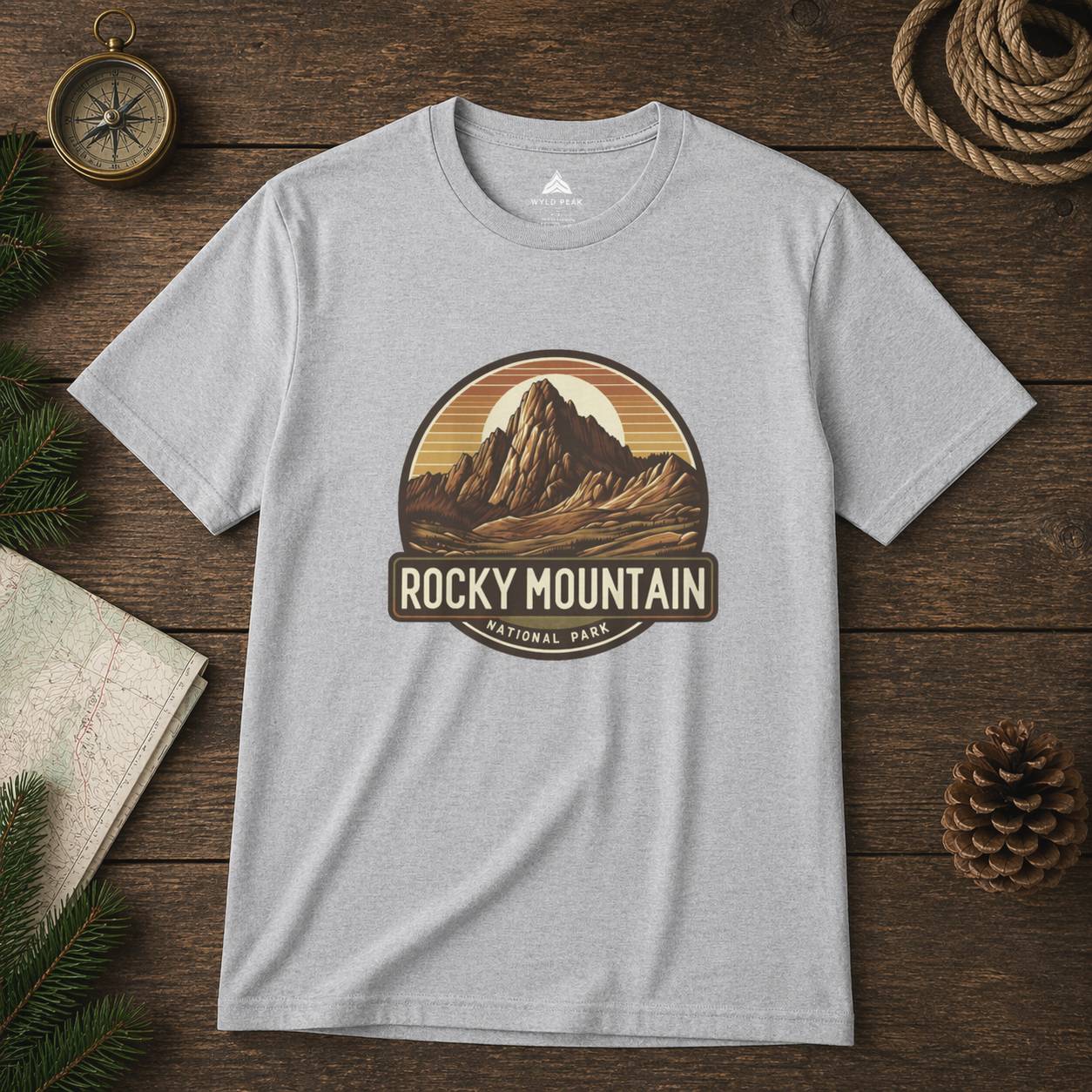 Longs Peak Hiking Tee - 14er Rocky Mountain T-Shirt