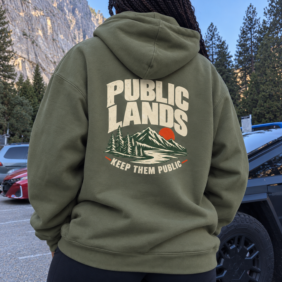 Public Lands Keep Them Public Hoodie