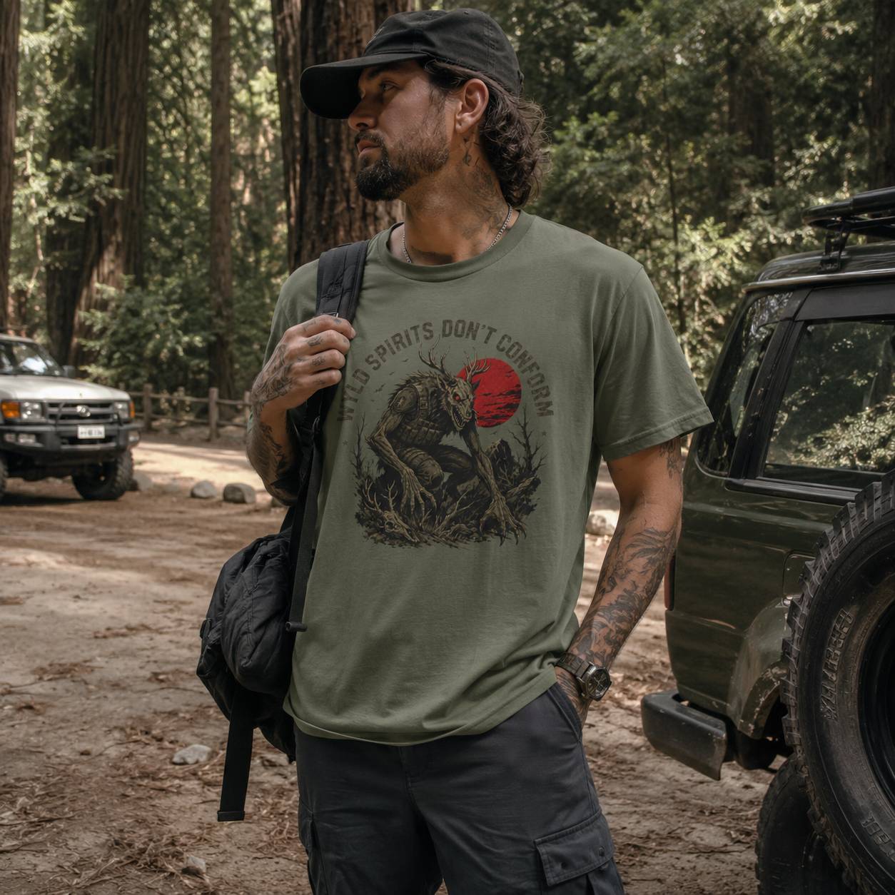 Skinwalker Graphic Tee - Wyld Spirits Don’t Conform