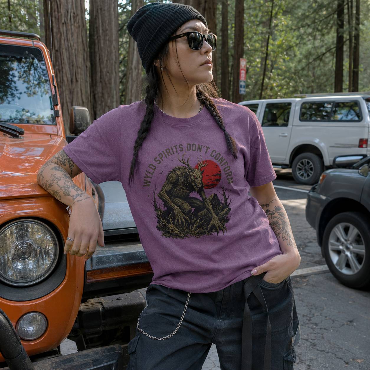 Skinwalker Graphic Tee - Wyld Spirits Don’t Conform
