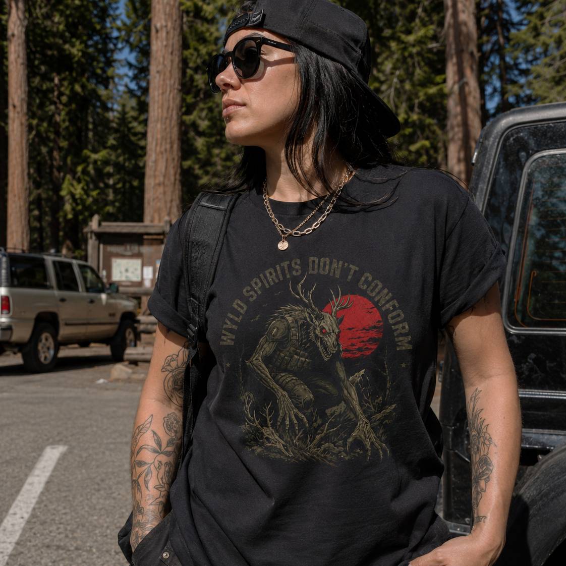 Skinwalker Graphic Tee - Wyld Spirits Don’t Conform