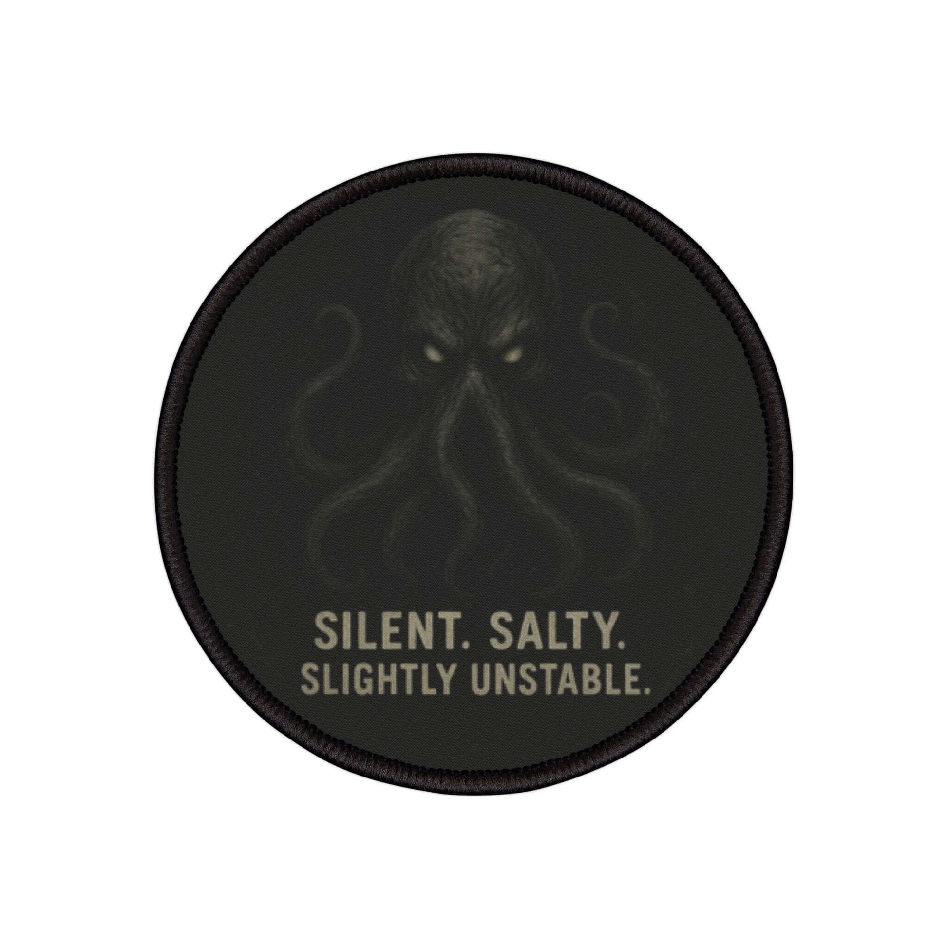 Close-up product image of Wyld Peak Cthulhu patch on a clean white background