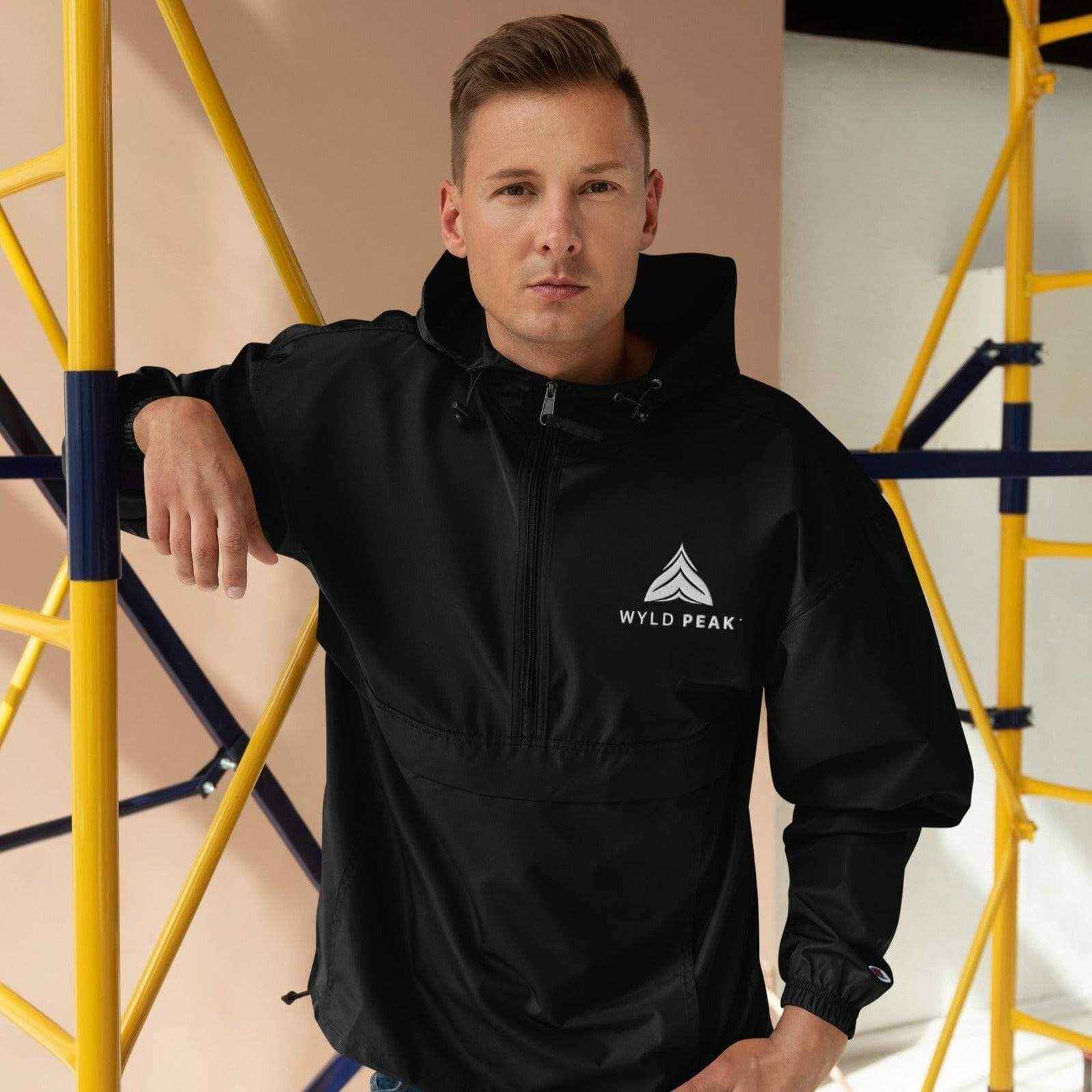 Embroidered Packable Jacket