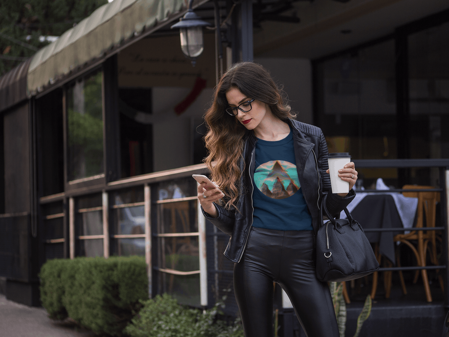 Fusion Peak Women's Organic Cotton T-Shirt – Lightweight Hiking & Outdoor Tee