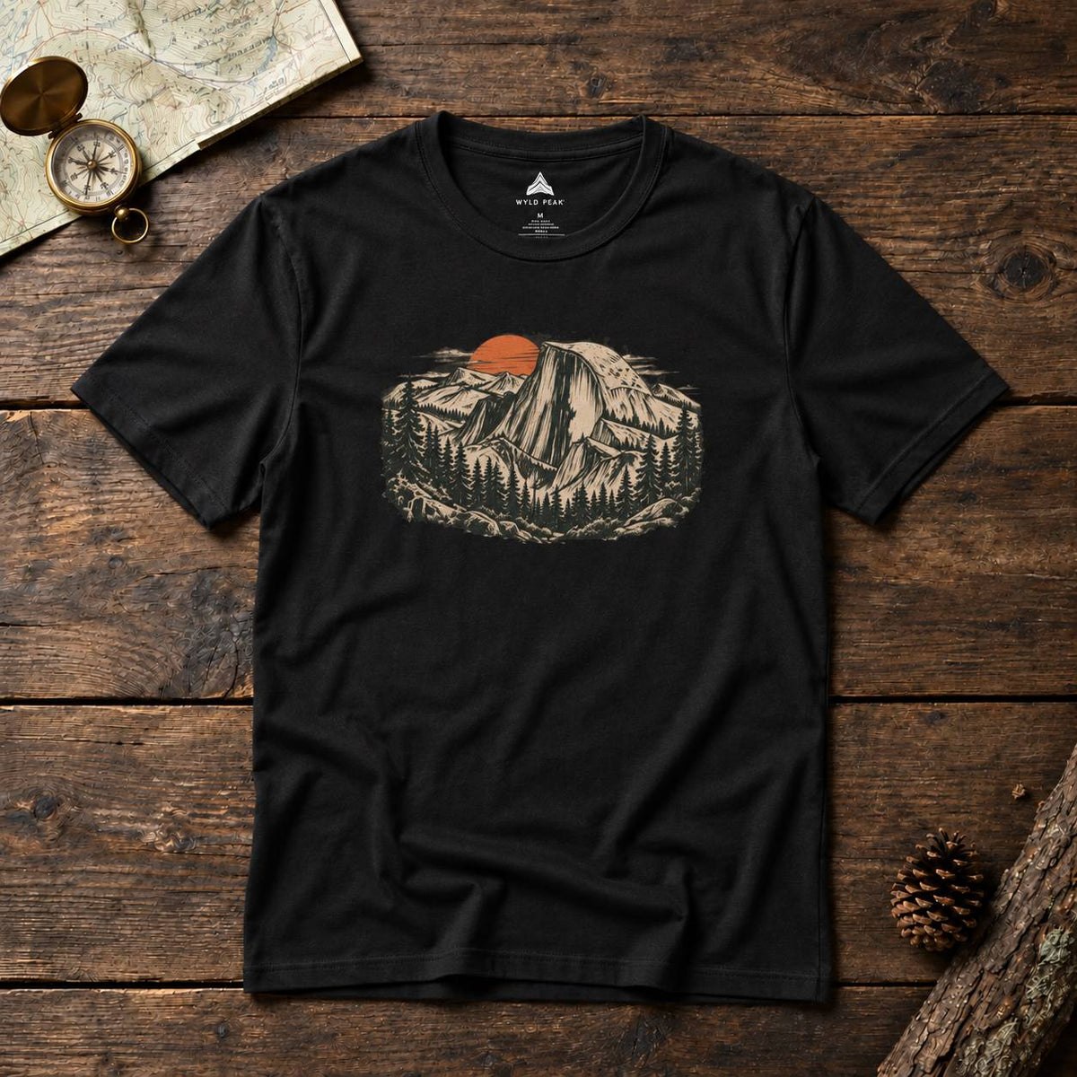Vintage Yosemite Valley Sunset T-Shirt