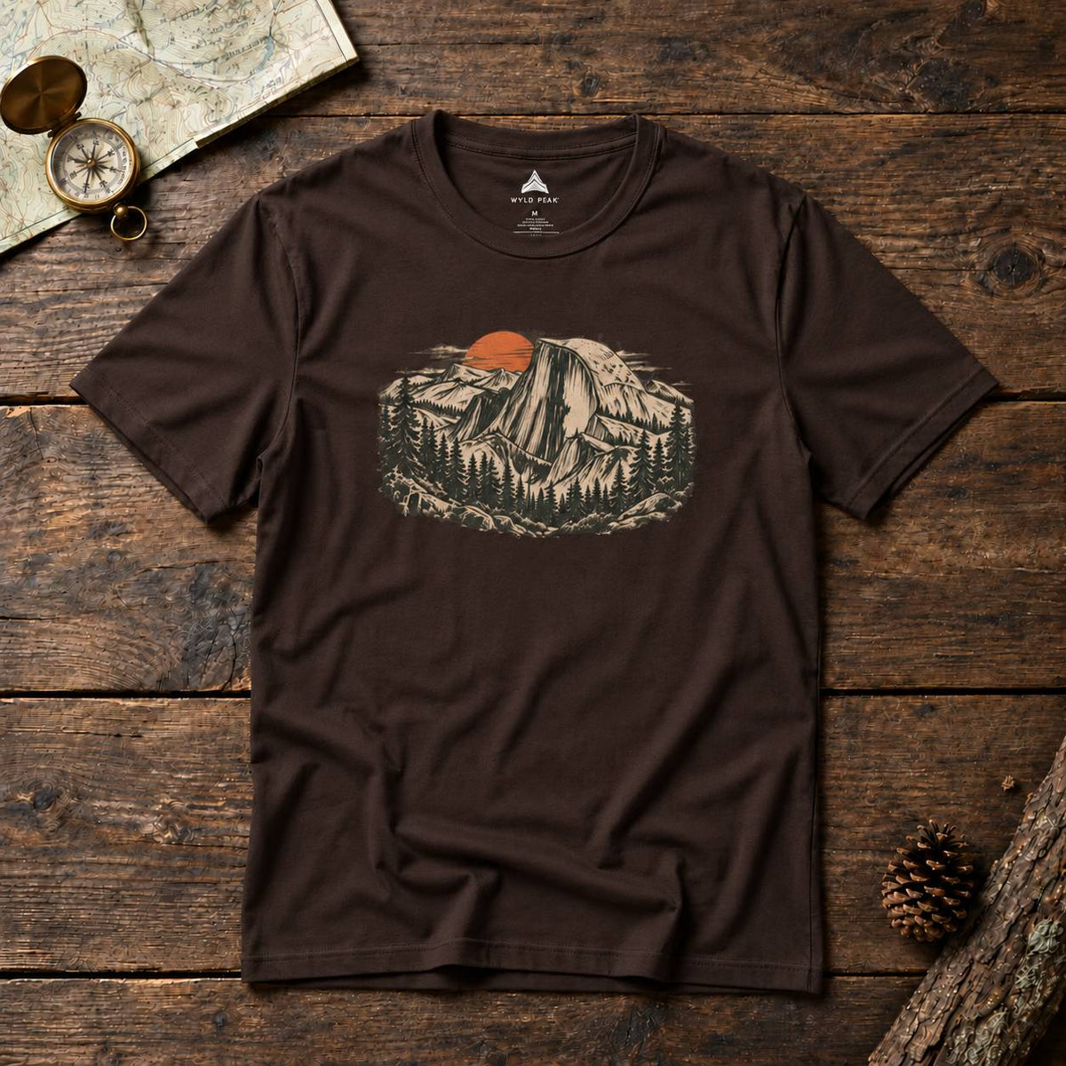 Vintage Yosemite Valley Sunset T-Shirt