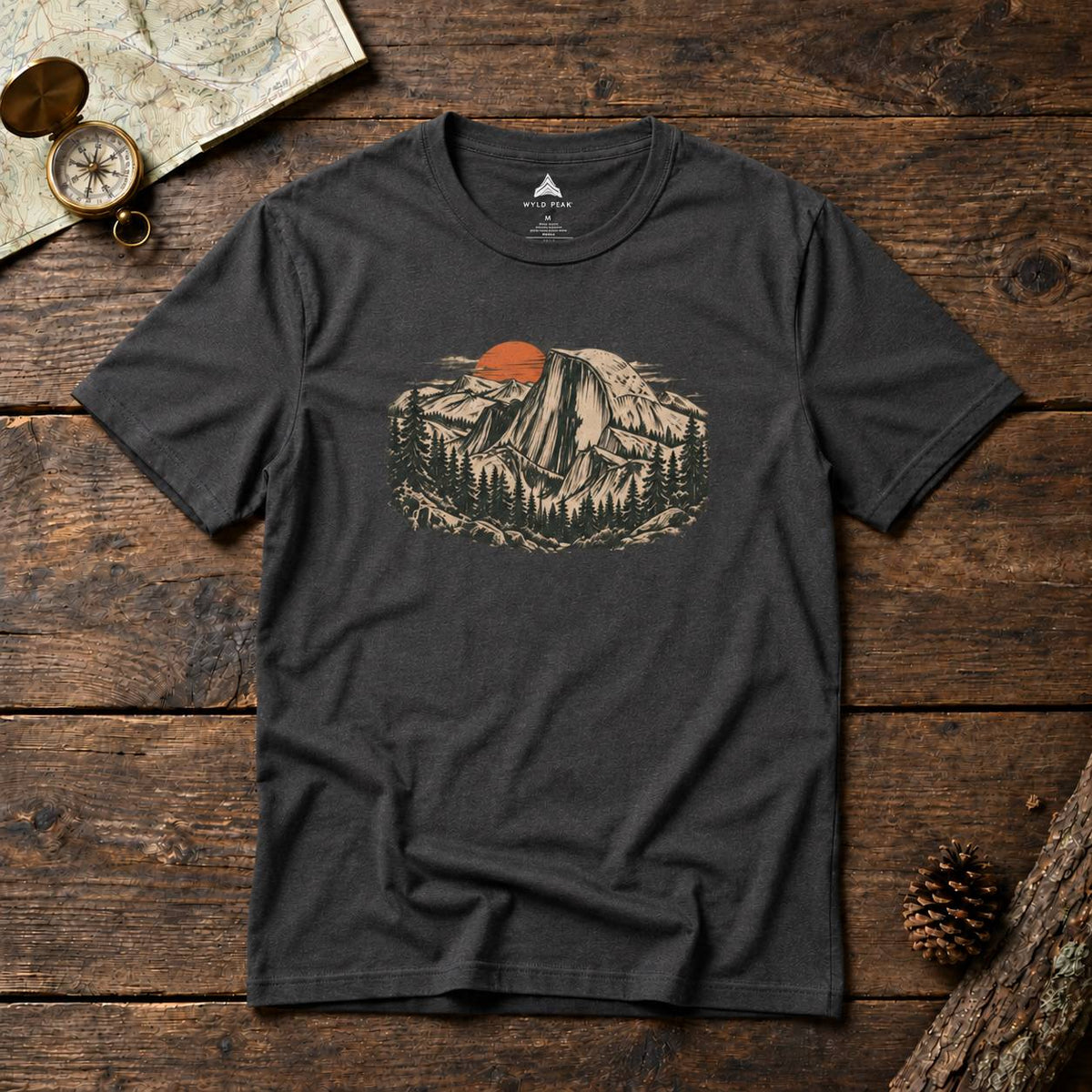 Vintage Yosemite Valley Sunset T-Shirt